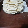 El cooksnap de Laura Lange cuando hizo Tortillas Mexicanas.