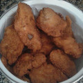 El cooksnap de Veronica Serapio cuando hizo Pollo Frito/Chicken Nuggets.