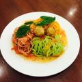Cooksnap của Nguyễn Nhung khi họ làm theo món Mì Ý Tôm Sốt Bơ Tỏi