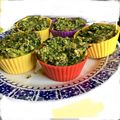 El cooksnap de Mariana Ullan cuando hizo Muffins de avena, acelga y queso.