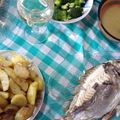 Cooksnap από Strata Al. στη συνταγή Τσιπούρα με πατάτες στο φούρνο 🐟