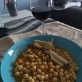 El cooksnap de Cassandra Montoya Camacho cuando hizo Garbanzos con costillas de cerdo.