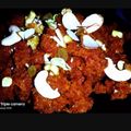  Chef Richa pathak. का कुकस्नैप जब उन्होंने गाजर का हलवा(gajar ka halwa recipe in hindi) बनाया था।