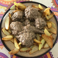 El cooksnap de Dcatpa cuando hizo Conejo estofado con nueces.
