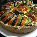 El cooksnap de Nancy Amestoy cuando hizo Tarta Ratatouille.