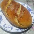 El cooksnap de Ismael Santos cuando hizo Pan de maíz.