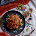 Lovely Agrawal का कुकस्नैप जब उन्होंने पेरी पेरी व्हाइट सॉस मैकरॉनी (peri peri white sauce macaroni recipe in Hindi) बनाया था।