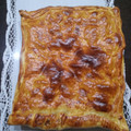 El cooksnap de Martita Dinamita cuando hizo Empanada de cabello de angel y jamon iberico.
