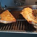 El cooksnap de La Cocina de Jonny cuando hizo Costillar de cerdo a la mostaza.