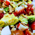 El cooksnap de Camilo Restrepo cuando hizo 131. Ensalada de tomate y aguacate.