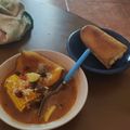 El cooksnap de Lore Colman cuando hizo Guiso con porotos de frutillas.