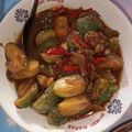 Cooksnap dari Dani Key untuk resep Tumis terong hijau pedas