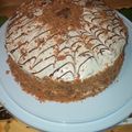JFears's cooksnap of when they made butterfinger cake.
