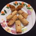 Sonal Doshi's cooksnap of when they made વેજ સ્પ્રિંગ રોલ (Veg. Spring Roll Recipe In Gujarati).