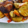 Cooksnap από Ευφροσύνη στη συνταγή Κοτόπουλο στο φούρνο με λαχανικά