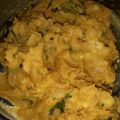  Chef Richa pathak. का कुकस्नैप जब उन्होंने आलू का भरता (aloo ka bharta recipe in Hindi) बनाया था।
