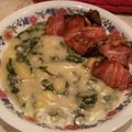 Fanni23 Cooksnap-ja, amikor elkészítette a(z) Spenótos burgonyafőzelék receptet.