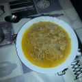 El cooksnap de Joseluis40 cuando hizo Sopa de rape con gambas almejas y calamares.