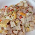 Cooksnap dari alexia titis untuk resep Telur Mata Sapi Otak-otak Ikan Sambal Matah (Diabetes Friendly)