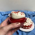 El cooksnap de poramoralhambre cuando hizo Cupcakes red velvet.