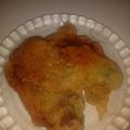 El cooksnap de Natalia Altamirano cuando hizo Milanesas marineras con papas fritas.