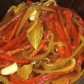 El cooksnap de Monica Gonzalez cuando hizo Morrones en Conserva II.