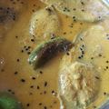 Mahua Dhol's cooksnap of when they made সর্ষে নারকেল দিয়ে ইলিশ ভাপা(sorshe narkel diye illish bhapa recipe in Bengali).