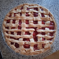 El cooksnap de chony cuando hizo Tarta de frambuesas, fresas y manzana estilo americano.