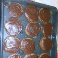 El cooksnap de María Laura Larroque Dos Santos cuando hizo Alfajores de chocolate.