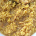 El cooksnap de Irene-Guirao cuando hizo Risotto de pollo.