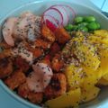 El cooksnap de Sara Medrano Echanove cuando hizo Poke vegano.