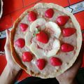 El cooksnap de Bastian Toloza cuando hizo Tarta de fruta con crema de banana y base de avena fit y light.