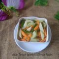 Cooksnap dari Oliveia Faizin untuk resep Acar Timun Wortel