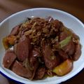 Cooksnap dari Ummu Haidar untuk resep Sosis cah bombay dengan saus inggris