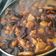 El cooksnap de Anagui cuando hizo 4.🍗Pollo con piña y ciruelas🍍.