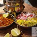 Foodiegeektrish's cooksnap of when they made Gujarati Thali special 🍅🥕🥔🥥.