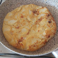El cooksnap de davidespigaresmorales cuando hizo Tortilla de patatas vegana (sin huevo).