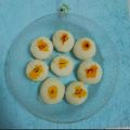 Hetal Siddhpura's cooksnap of when they made કેસર કોકોનટ પેંડા.