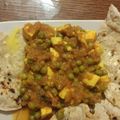 Vidhya Halvawala's cooksnap of when they made Matar paneer Dry.