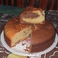 El cooksnap de Claudia Limardo cuando hizo Bizcochuelo Marmolado sin manteca súper fácil 😁😁.