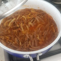 El cooksnap de Lizette Luna cuando hizo Tinga de res.