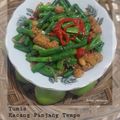 Cooksnap dari Rhee untuk resep Tumis Kacang Panjang dan Tempe