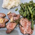 Eva Velmovszky Cooksnap-ja, amikor elkészítette a(z) Szűzérme burgonyapürével, zöldbabbal receptet.