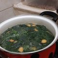 Cooksnap dari kezia pratiwi untuk resep Bening bayam | sayur menir | sayur bayam