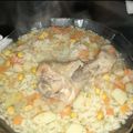 El cooksnap de Eva Belén cuando hizo Sopa de arroz con pollo.
