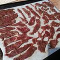 ben's cooksnap of when they made Best Beef Jerky Ever.