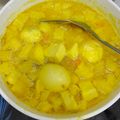 Cooksnap dari marialia untuk resep Sayur tahu kacang panjang santan kuning