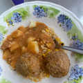 El cooksnap de Els Balzary cuando hizo Albóndigas Mexicanas (Con huevo y arroz).