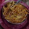 nandini Sharma 's cooksnap of when they made Noodles.