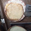 El cooksnap de Ariel cuando hizo Masa para Panqueques.